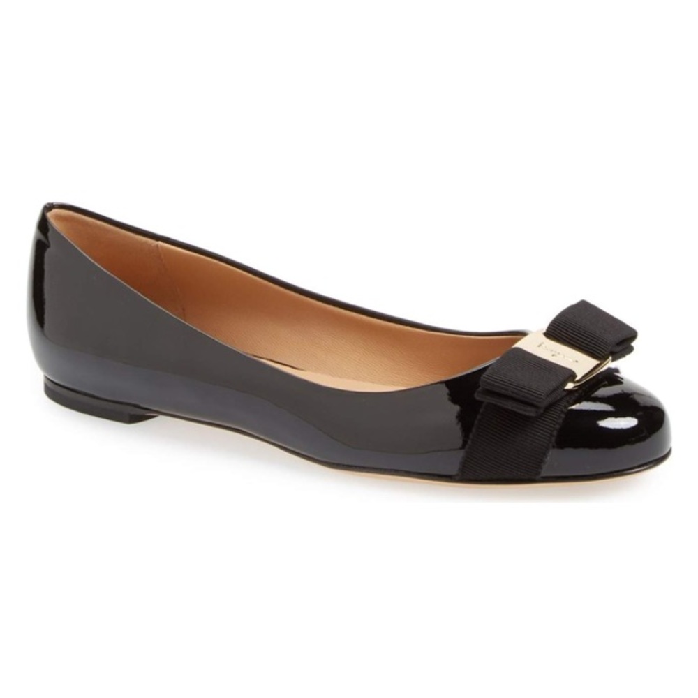 Salvatore Ferragamo Varina Neto Ballet Flats